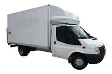 Van Hire Clydebank - Ford Luton Box Tail Lift - Van hire Clydebank
