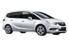 Van Hire Clydebank - Vauxhall Zafira 7-Seater - Minibus hire Clydebank